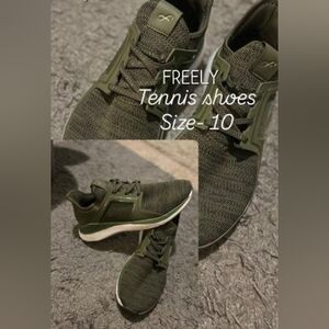 Olive Green Tennis Shoes